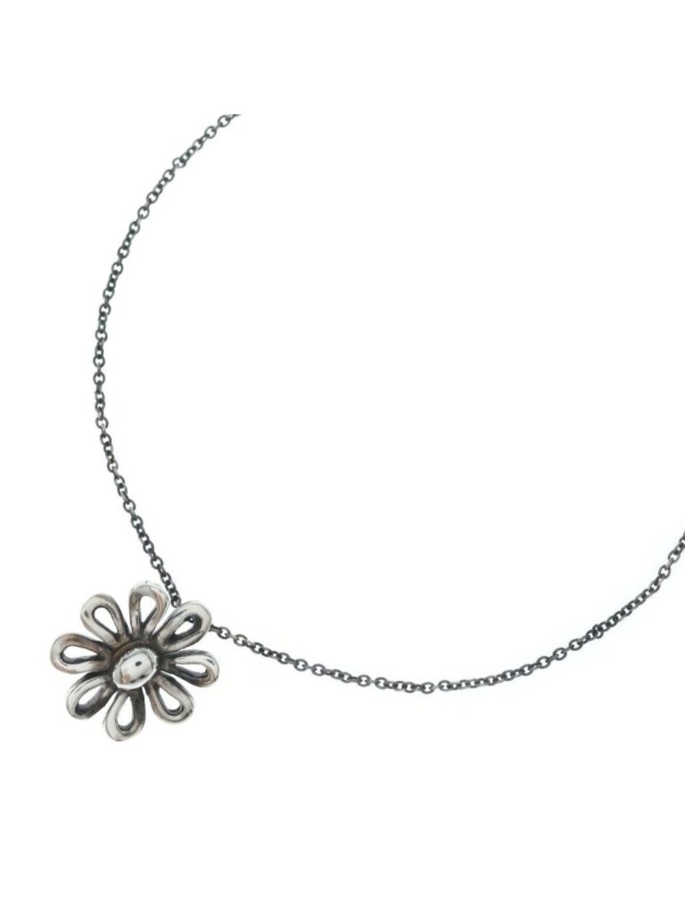 Tiffany & Co Daisy Flower Necklace 925 Sterling Silver